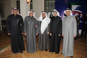 ضرار الغانم مهنئا محمد الصقر وعصام الصقر	هاني الشمري﻿