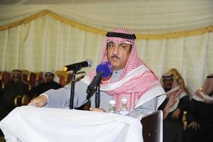 البراك متحدثا لابناء الدائرة﻿