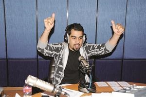 احمد الموسوي خلال البرنامج 	فريال حماد﻿