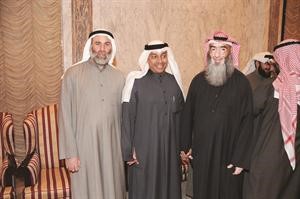 فوزي السلطان وداحمد المطر واحد الحضور