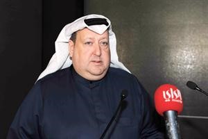 محمد الغانم متحدثا ﻿
