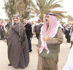 الشيخ مشعل الاحمد وسمو الشيخ ناصر المحمد