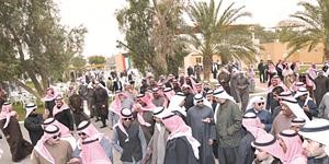 حضور حاشد في عزايز