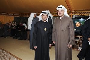 خالد الفضالة مباركا