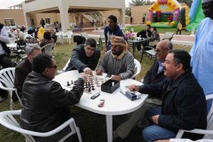 سفراء عمان ومصر والاردن ولعبة الشطرنج﻿