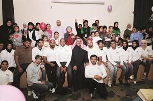 لقطة تذكارية للمشاركين في المهرجان