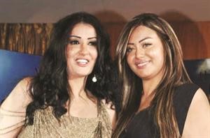 غادة عبدالرازق مع ابنتها روتانا