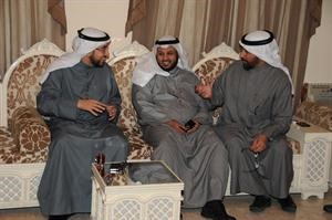 عبداللطيف العميري ود محمد الهطلاني واسامة الشاهين﻿