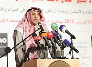 سامي الفهد متحدثا عن مناقب الشيخ مبارك الكبير﻿