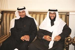 رياض الشرهان ودحمد المطر
