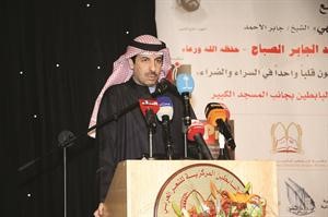 مرزوق الخرافي متحدثا عن مناقب والده المرحوم باذن الله ناصر الخرافي﻿