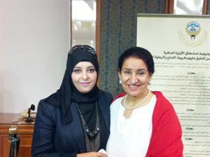 دخلود الجويان مع الشيخة شيخة العبدالله
