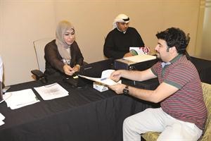 تسجيل احد المتطوعين﻿