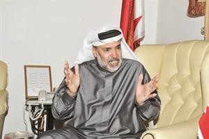 سفير مملكة البحرين لدى الكويت الشيخ خليفة بن حمد ال خليفة متين غوزال