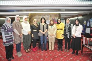 صورة جماعية من عدد من المهندسات
