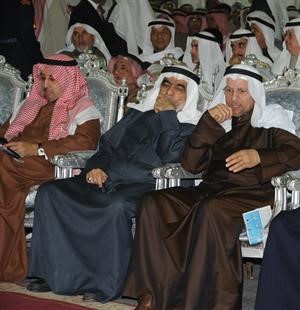 عباالوهاب الوزان وعدنان عبدالصمد والزميل سامي النصف﻿
