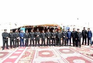 ضباط المؤسسات الاصلاحية في صورة جماعية في المخيم الربيعي السنوي