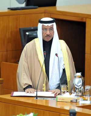 سمو رئيس الوزراء الشيخ جابر المبارك يلقي الخطاب الاميري للحكومة﻿