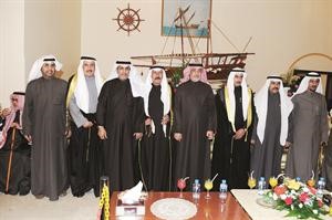 عبدالله الهاجري ودخالد الهاجري وعايض راشد والزميل عامر الهاجري يهنئون