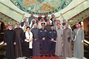 المشاركون في دورة السلوك القيادي للادارة العليا
