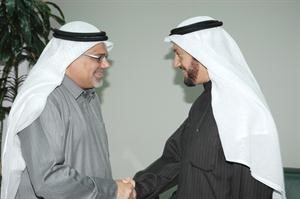 الوكيل مطلق القراوي يبارك للوزير الشهاب﻿