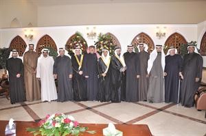 محمد وعادل وعامر الرجيب وثامر المسبحي ومشاري وخالد وجاسم ووحيد الرجيب وبدر سناسيري ونادر الرجيب وسلمان الباز وطلال الرجيب واحمد الحمود 