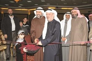 دسليمان شمس الدين يفتتح المعرض فريال حماد