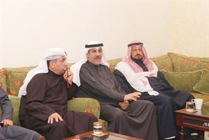 سالم الجويسري واحمد الهاجري والزميل فرج ناصر