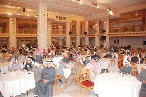 جانب من الحضور اثناء الحفل