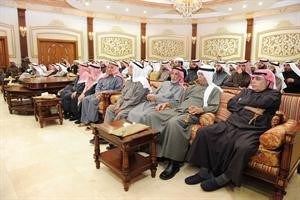 جانب اخر من الحضور اثناء حفل الاستقبال