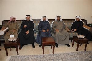 بدر الداهوم وفلاح الصواغ والصيفي مبارك الصيفي وعبدالرحمن العنجري ودعبيد الوسمي﻿