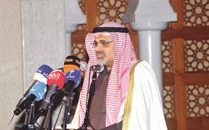 الوزير جمال الشهاب يلقي كلمته في افتتاح الملتقى الوقفي﻿