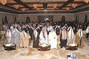 كبار رجالات العمل الخيري والاسلامي في افتتاح الملتقى 	متين غوزال﻿