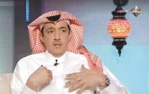 تركي الدخيل متاثرا لوفاة والدته﻿