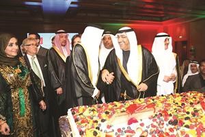 جانب من حفل القنصلية العامة لدى الامارات
