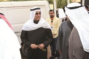 احمد المليفي اثناء حضوره