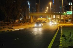 طريق جمال عبدالناصر باتجاه قصر العدل لحظة افتتاحه محمد ماهر

