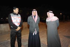 معبدالعزيز الصباح وممحمد عابدين ومنصور الشمري
