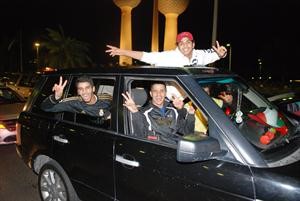 مسيرات احتفالية بالاعياد الوطنية	 اسامة عطية﻿