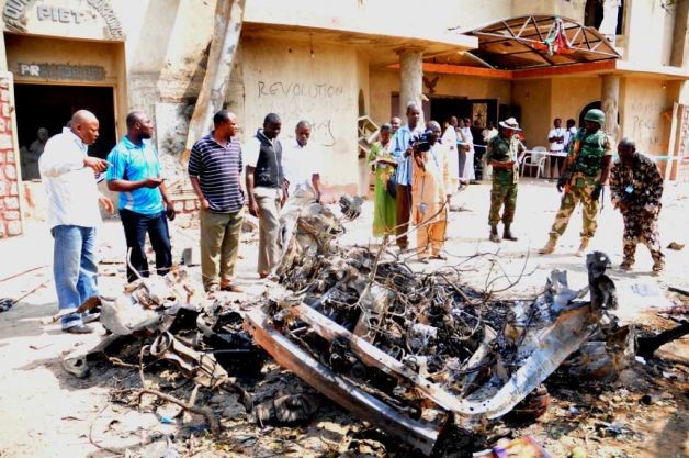 قتلى وجرحى في هجوم انتحاري على كنيسة في مدينة جوس النيجيرية