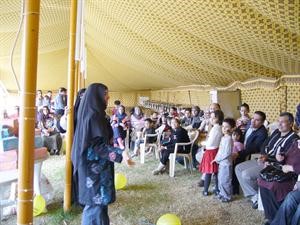 جانب من اليوم المفتوح لاسر العاملين في منطقة الفروانية الصحية
