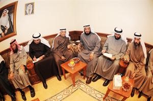 نايف المرداس وعمار العجمي وفلاح الصواغ ومحمد الخليفة وعبدالرحمن العنجري وخالد السلطان﻿