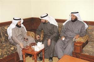 فلاح الصواغ وعبداللطيف العميري وعبدالله البرغش﻿