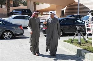 3دحمد المطر لدى وصوله لديوان الصيفي﻿