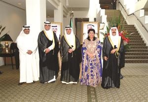 سفيرنا لدى استراليا خالد الشيباني خلال الاحتفال﻿
