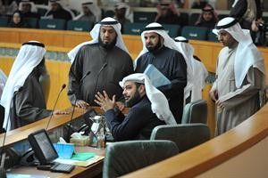 مبارك الوعلان وفلاح الصواغ ودجمعان الحربش ونايف المرداس﻿