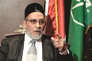 صورة ارشيفية للمرشد العام للاخوان المسلمين دمحمد بديع