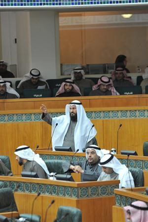 محمد هايف متحدثا﻿