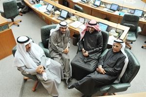 محمد الخليفة وخالد الطاحوس وعلي الدقباسي ومسلم البراك﻿