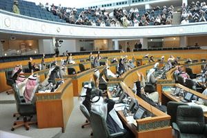  المجلس يصوت على احد الاقتراحات﻿